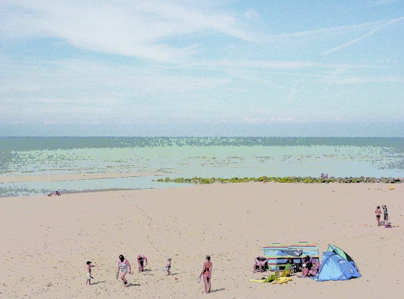 Aux bains de mer